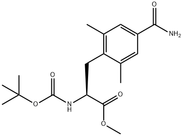 4'-carbamoyl N-Boc-2',6'-dimethyl-L-phenylalanine methyl ester