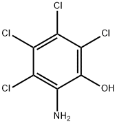 2-Amino-3,4,5,6-tetrachlorophenol Struktur