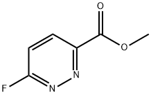 Methyl 6-fluoropyridazine-3-carboxylate Struktur