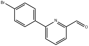 6-(4-Bromophenyl)picolinaldehyde Struktur