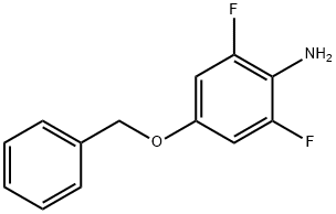 4-(Benzyloxy)-2,6-difluoroaniline Struktur