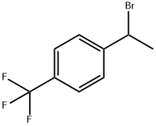 1-(1-bromoethyl)-4-(trifluoromethyl)benzene Struktur