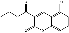 Ethyl 5-hydroxy-2-oxo-2H-chromene-3-carboxylate Struktur