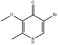 5-Bromo-3-Methoxy-2-Methylpyridin-4-Ol Struktur