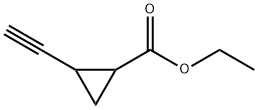 ethyl 2-ethynylcyclopropanecarboxylate Struktur