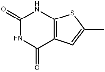 6-Methylthieno[2,3-d]pyrimidine-2,4(1H,3H)-dione Struktur