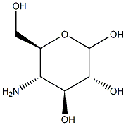 4-Amino-4-deoxy-D-glucopyranose Struktur