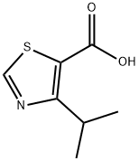 4-Isopropylthiazole-5-carboxylic acid Struktur