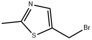 5-(Bromomethyl)-2-methylthiazole Struktur