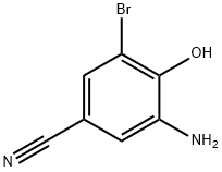 3-Amino-5-bromo-4-hydroxy-benzonitrile Structure