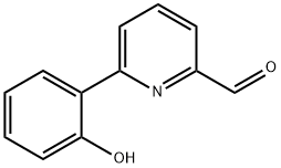 6-(2-Hydroxyphenyl)picolinaldehyde Struktur