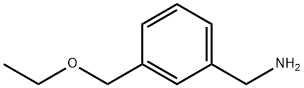 (3-(Ethoxymethyl)phenyl)methanamine Struktur