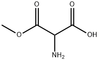 2-amino-3-methoxy-3-oxopropanoic acid hydrochloride Struktur