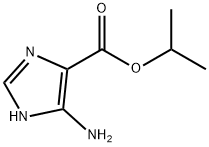 Isopropyl 5-amino-1H-imidazole-4-carboxylate Struktur