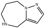 5,6,7,8-tetrahydro-4H-pyrazolo[1,5-a][1,4]diazepine Struktur