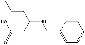 Hexanoic acid, 3-[(phenylmethyl)amino]-
