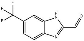 6-(Trifluoromethyl)-1H-benzo[d]imidazole-2-carbaldehyde Struktur