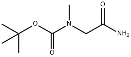 N-carbamoylmethyl-N-methyl-carbamic acid t-butyl ester