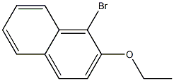 2-乙氧基-1-溴萘, , 結(jié)構(gòu)式