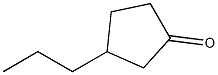 3-propylcyclopentanone Struktur