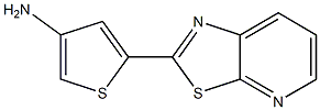 5-(thiazolo[5,4-b]pyridin-2-yl)thiophen-3-amine Struktur