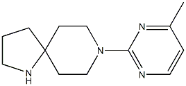 8-(4-methylpyrimidin-2-yl)-1,8-diazaspiro[4.5]decane|