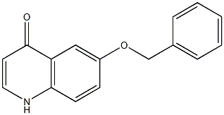 6-Benzyloxy-1H-quinolin-4-one Struktur