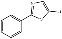 5-Iodo-2-phenylthiazole Struktur