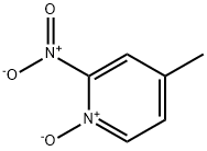 2-硝基-4-甲基吡啶氮氧化物 結(jié)構(gòu)式