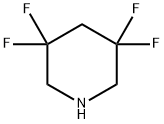 3,3,5,5-Tetrafluoro-piperidine Struktur