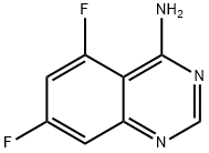 5,7-Difluoroquinazolin-4-amine Struktur