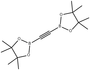 Ethyne-1,2-diyldiboronic acid dipinacol ester Struktur