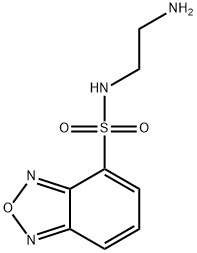 N-(2-aminoethyl)-2,1,3-benzoxadiazole-4-sulfonamide Struktur