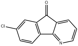 7-chloro-5H-Indeno[1,2-b]pyridin-5-one Struktur