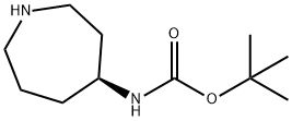 tert-butyl (S)-azepan-4-ylcarbamate Struktur