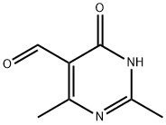 2,4-Dimethyl-6-oxo-1,6-dihydropyrimidine-5-carbaldehyde Struktur