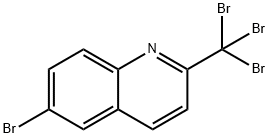 6-bromo-2-(tribromomethyl)quinoline Struktur