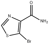 5-bromo-1,3-thiazole-4-carboxamide Struktur