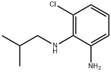 6-Chloro-N1-isobutylbenzene-1,2-diamine Struktur