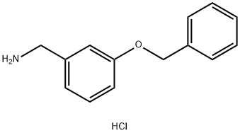 (3-(Benzyloxy)phenyl)methanamine hydrochloride Struktur