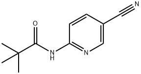 N-(5-Cyano-pyridin-2-yl)-2,2-dimethyl-propionamide Struktur