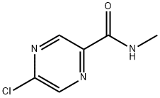 5-chloro-N-methyl-2-Pyrazinecarboxamide Struktur