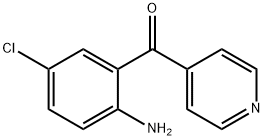 (2-amino-5-chlorophenyl)-4-pyridinylmethanone Struktur