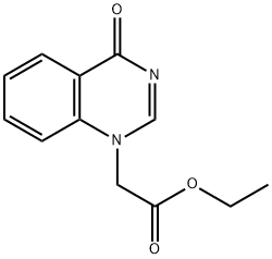 Ethyl 2-(4-oxoquinazolin-1(4H)-yl)acetate Struktur