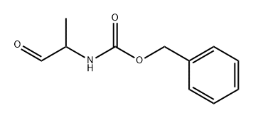 (1-Methyl-2-oxo-ethyl)-carbamic acid benzyl ester Struktur