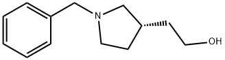 (S)-2-(1-benzylpyrrolidin-3-yl)ethanol Struktur