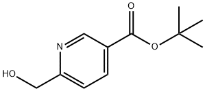 tert-Butyl 6-(hydroxymethyl)nicotinate Struktur