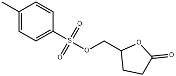 (5-Oxotetrahydrofuran-2-yl)methyl 4-methylbenzenesulfonate Struktur