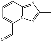 2-methyl-[1,2,4]triazolo[1,5-a]pyridine-5-carbaldehyde Struktur