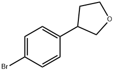 3-(4-bromophenyl)tetrahydroFuran Struktur